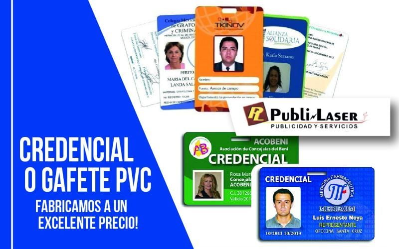 credenciales en pvc